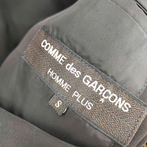 コムデギャルソンオムプリュス COMME des GARCONS HOMME PLUS AD1992 初期 93SS ULTRASIMPLE期 ウール3Bテーラードジャケット シングル メンズ import:S