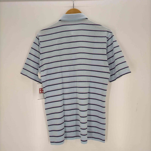 シュミーズ ラコステ CHEMISE LACOSTE ボーダーポケットワンポイント刺繍ポロシャツ レディース