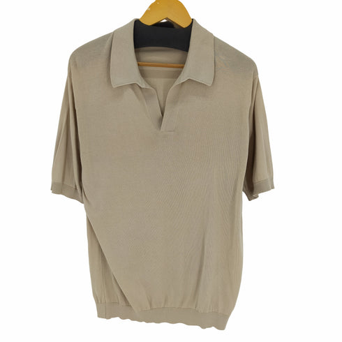 ジョンスメドレー JOHN SMEDLEY スキッパーニットポロシャツ シーアイランドコットン メンズ JPN:L