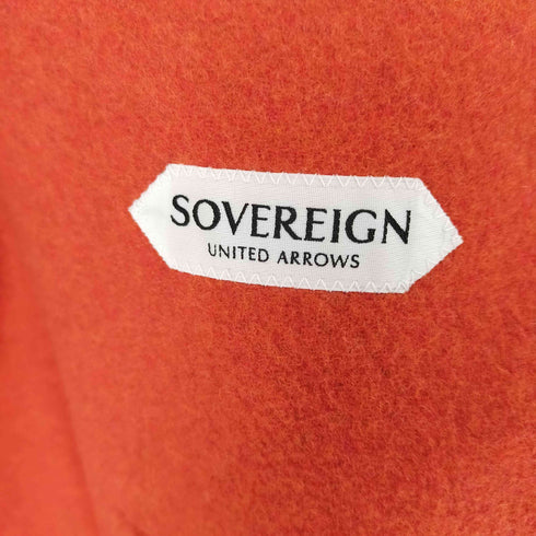 ユナイテッドアローズ UNITED ARROWS sovereign ソブリン リバー ダッフルコート メルトン Aライン トグルボタン メンズ JPN:L