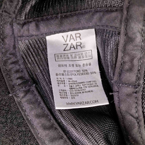 バザール VARZAR フロントロゴバケットハット レディース