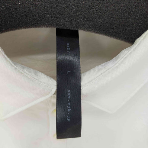 ダブルジェイケイ wjk pullover shirt 七分袖 プルオーバー シャツ メンズ JPN:L