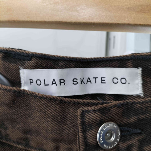 ポーラースケートカンパニー POLAR SKATE CO. 2024SS Big Boy brown black バギーデニム メンズ JPN:M