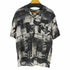 リーバイス Levis 開襟半袖シャツ アロハ モノクロ メンズ import:M