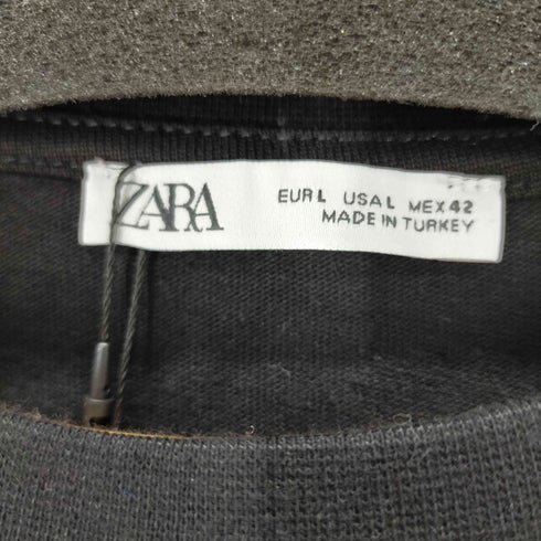 ザラ ZARA ビックシルエットクルーネックS/S TEE メンズ import:L