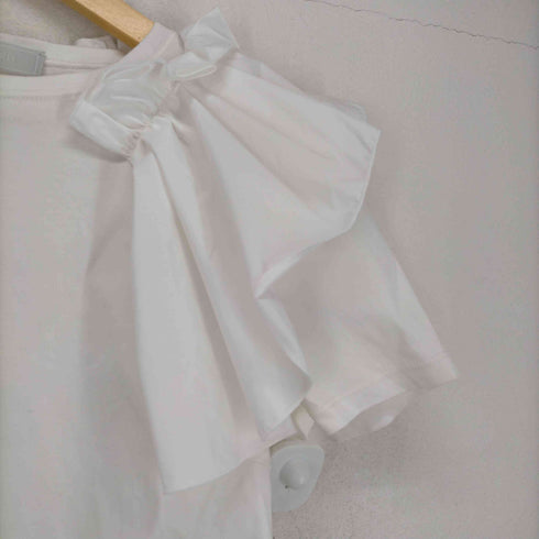セルフォード CELFORD 24SS アシメフリルギャザーカットソー レディース US:36