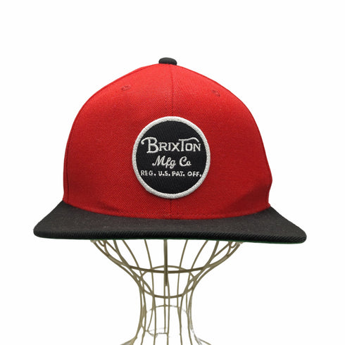ブリクストン Brixton Snapback Cap ロゴ 刺繍 スナップバック ベースボール キャップ メンズ