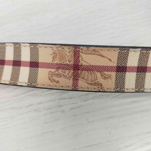 バーバリー BURBERRY バーバリーチェックベルト 金バックル メンズ