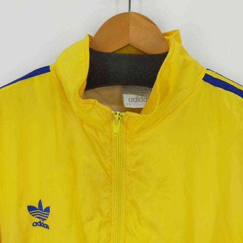 アディダス adidas 80-90S 銀タグ ビックシルエットバイカラーナイロンジャケット メンズ 09 F198