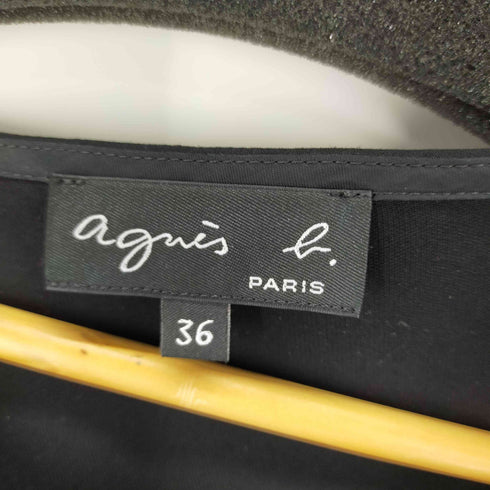 アニエスベー agnes b. ボートネックS/Sチュニック レディース 36