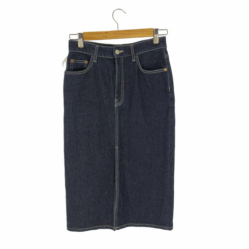 ザラ ZARA タイトデニムスカート スリット レディース JPN:S