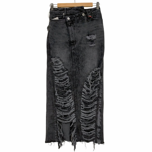 メゾンスペシャル MAISON SPECIAL High Damage Denim Skirt レディース JPN:36