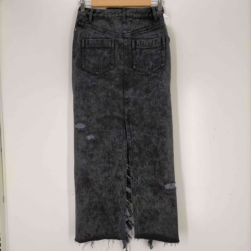 メゾンスペシャル MAISON SPECIAL High Damage Denim Skirt レディース JPN:36