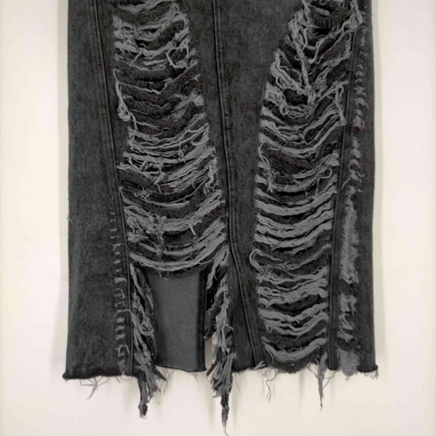 メゾンスペシャル MAISON SPECIAL High Damage Denim Skirt レディース JPN:36