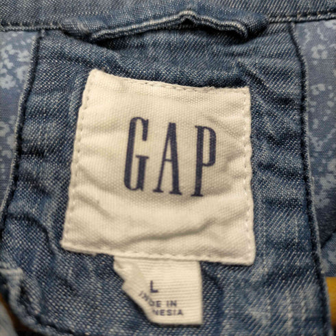 ギャップ Gap キルティングデニムブルゾン メンズ JPN:L
