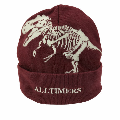 オールタイマーズ ALLTIMERS 20AW y2k dinosaur beanie ダイナソーデザインビーニー メンズ