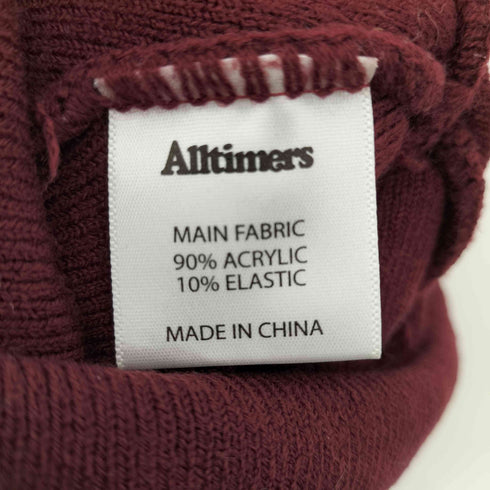 オールタイマーズ ALLTIMERS 20AW y2k dinosaur beanie ダイナソーデザインビーニー メンズ