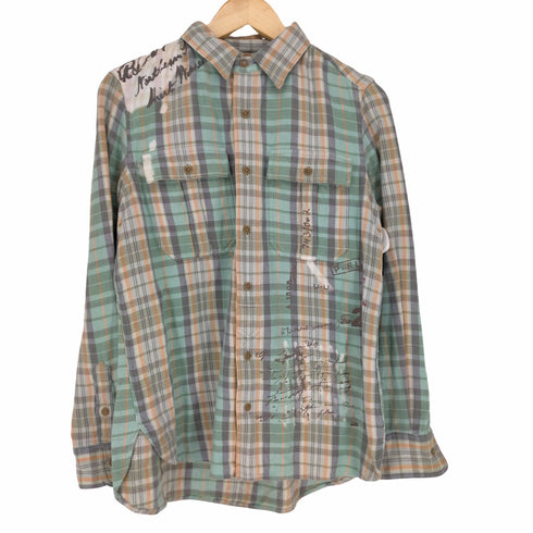 ラルフローレン RALPH LAUREN イングリッシュデザインネルシャツ メンズ 10