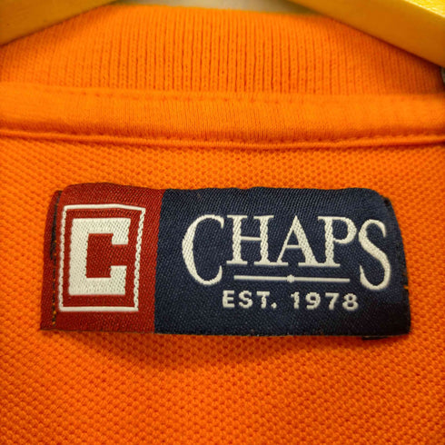 チャップス CHAPS ロゴ刺繍ポロシャツ メンズ JPN:L