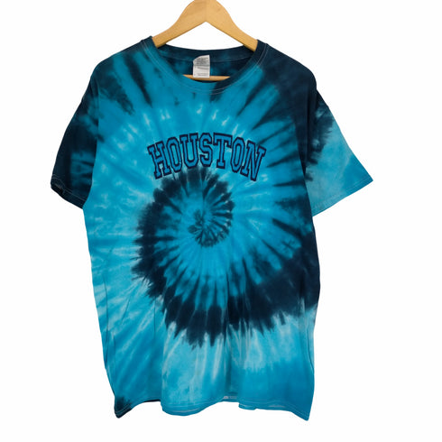 ギルダン GILDAN HOUSTON タイダイ柄クルーネックTシャツ メンズ JPN:L