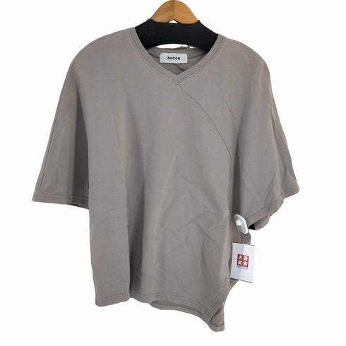 ズッカ ZUCCa 裏地サーマル バイアスシーム ドルマンスリーブ S/S カットソー レディース JPN:M