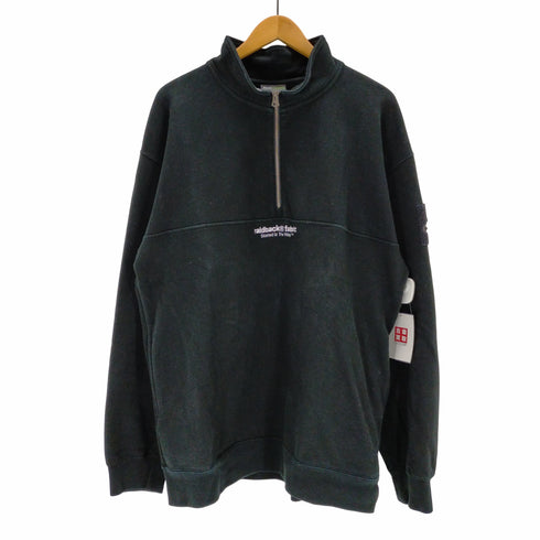 バックチャンネル Back Channel raidback fabri HALF ZIP SWEAT メンズ JPN:XXL