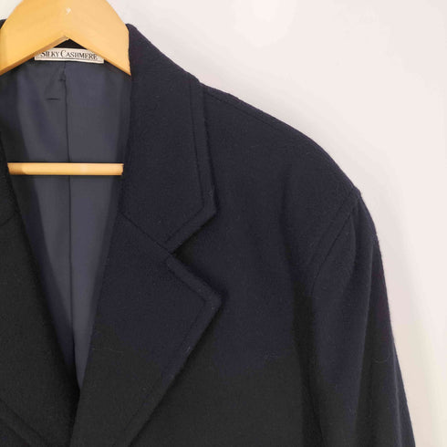シルキーカシミア SILKY CASHMERE カシミヤチェスターコート メンズ JPN:M