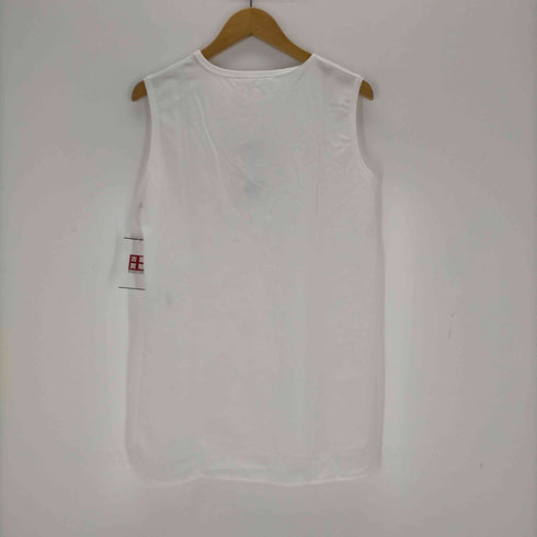 ニジュウサンク 23区 コットンベアジャージー ノースリーブ Tシャツ レディース 38