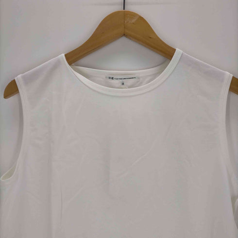 ニジュウサンク 23区 コットンベアジャージー ノースリーブ Tシャツ レディース 38