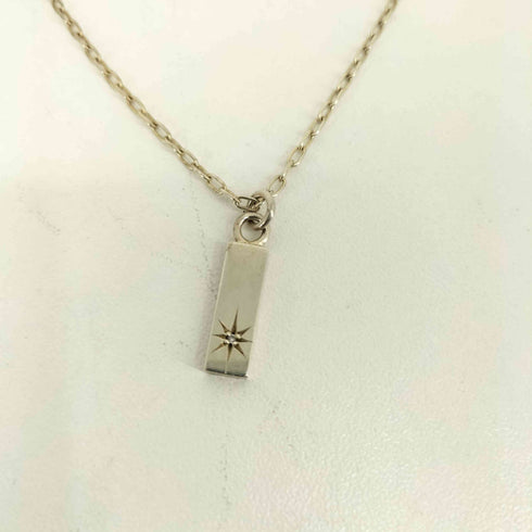 ゲンリ Genri 925刻印 プレートネックレス メンズ