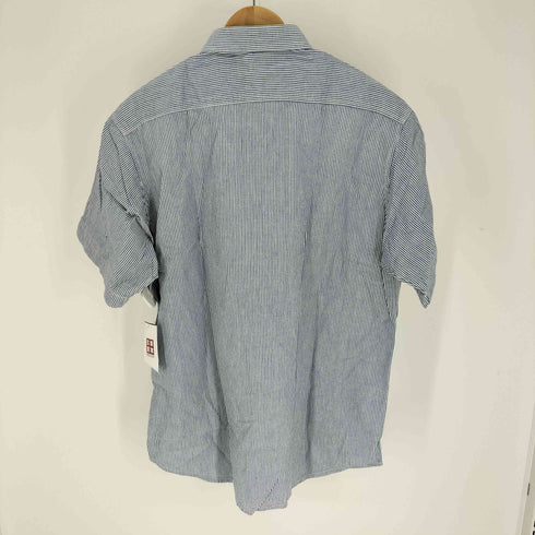 リーバイス Levis 80S SHIRT FAMILY フラップポケット ヒッコリー ワークシャツ 87年製 メンズ import:L