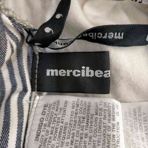メルシーボークー mercibeaucoup ストライプ フレアスカート レディース JPN:1