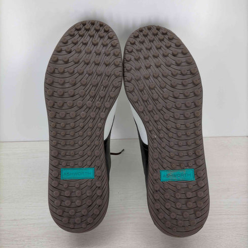 アシュワース ASHWORTH レザー レースアップ ゴルフシューズ メンズ JPN:28