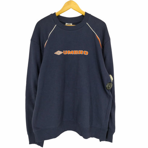 アンブロ UMBRO フロントプリントラグランスウェット メンズ 3XL