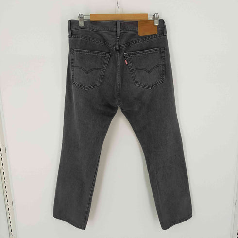 リーバイス Levis PREMIUM プレミアム 501 ストレートデニムパンツ ブラックデニムパンツ メンズ W33 L28