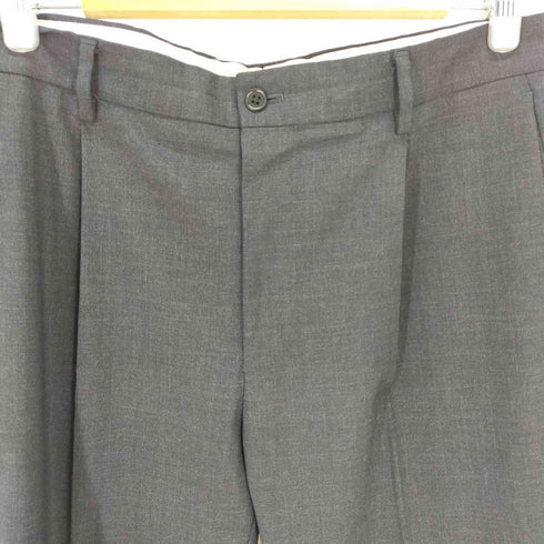 ユナイテッドアローズグリーンレーベルリラクシング UNITED ARROWS green label relaxing トロピカル 1プリーツ スラックス -ウォッシャブル・ストレッチ メンズ JPN:L