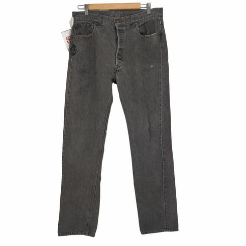リーバイス Levis 先染め 501 USA製 ボタン裏653 ボタンフライデニムパンツ メンズ W36/L34