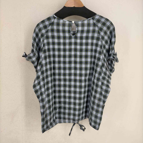 マッキントッシュフィロソフィー MACKINTOSH PHILOSOPHY チェック リネンブラウス レディース JPN:38