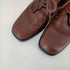 AEROSOLES ヒールレースアップ レザー アンクルブーツ レディース