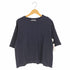 グランドママドーター GRANDMA MAMA DAUGHTER ショルダーボタン コットンレーヨンクルーネックTシャツ レディース JPN:0