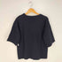 グランドママドーター GRANDMA MAMA DAUGHTER ショルダーボタン コットンレーヨンクルーネックTシャツ レディース JPN:0