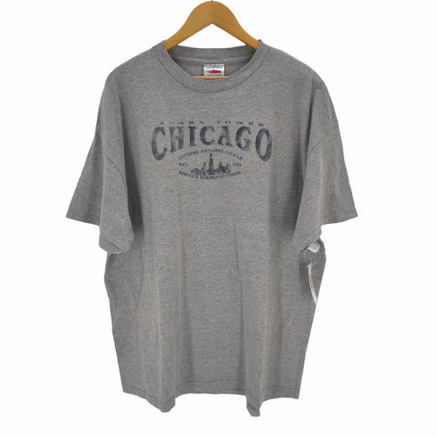 テネシーリバー TENNESSEE RIVER USA製 CHICAGOプリントTシャツ メンズ JPN:XXL