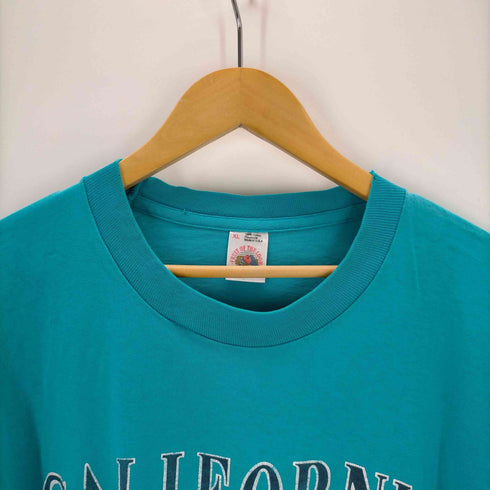 フルーツオブザルーム FRUIT OF THE LOOM 90s USA製 シングルステッチ CALIFORNIA Tシャツ メンズ JPN:XL