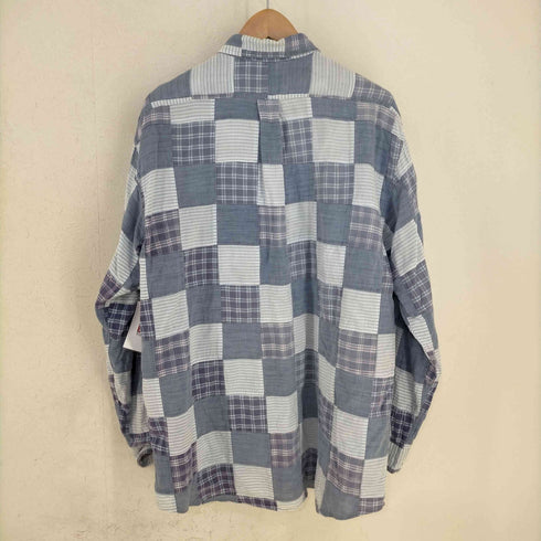 チャップスラルフローレン CHAPS RALPH LAUREN パッチワーク BDシャツ メンズ JPN:L