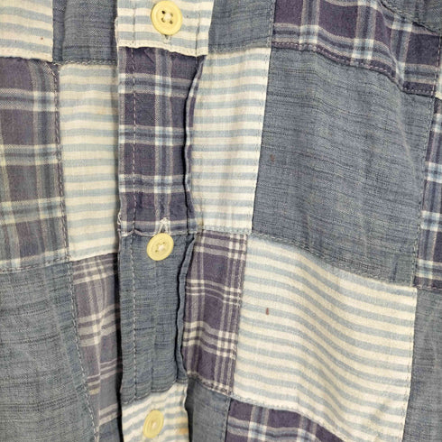 チャップスラルフローレン CHAPS RALPH LAUREN パッチワーク BDシャツ メンズ JPN:L