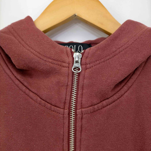 ポロブリティッシュカントリースピリット POLO BRITISH COUNTRY SPIRIT フロント プリントパーカー ダブルジップ メンズ import:L