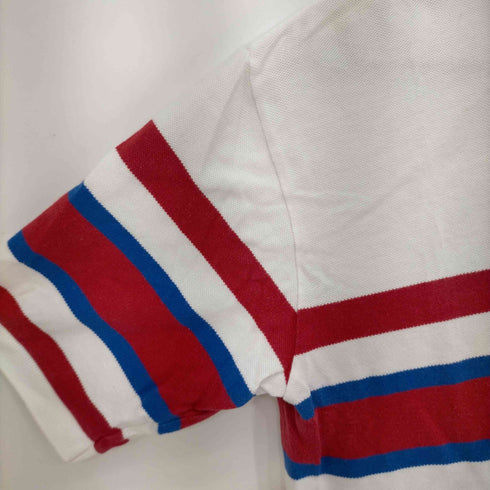 ポロバイラルフローレン Polo by RALPH LAUREN ポニー刺繍 ボーダー S/Sポロシャツ メンズ import:S
