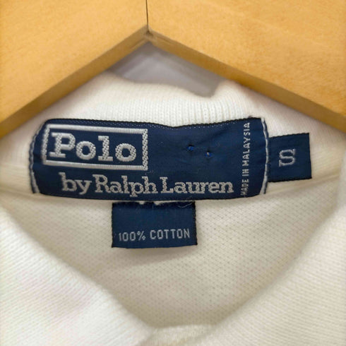 ポロバイラルフローレン Polo by RALPH LAUREN ポニー刺繍 ボーダー S/Sポロシャツ メンズ import:S