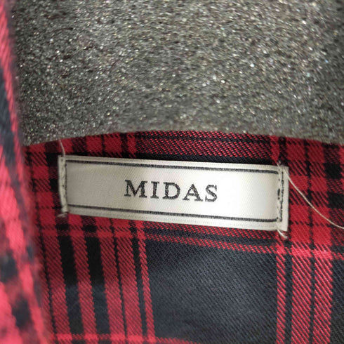 ミダス MIDAS チェックガウン メンズ ONE SIZE