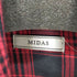 ミダス MIDAS チェックガウン メンズ ONE SIZE